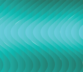 Abstract teal green gradient with subtle wavy pattern