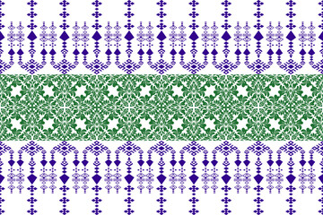 Damask seamless pattern, vector background, decorative wallpaper, art, ornament, fabric, vintage.
