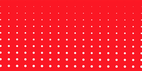 Simple red polka dot pattern good art