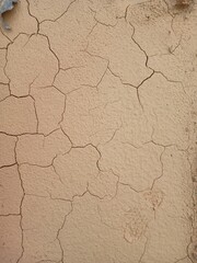 Cracked earth texture