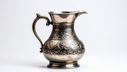 antique vase isolated on white