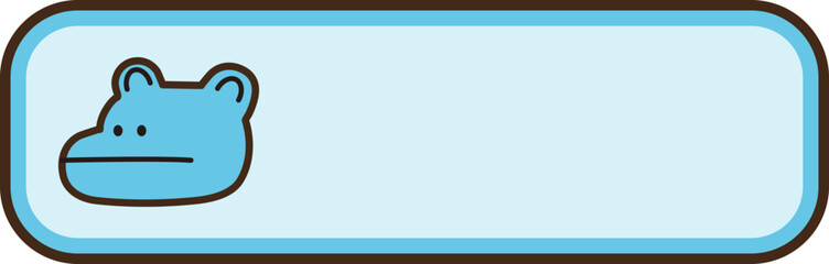 Obraz premium label, name tag, collection, set, variety, animal, character, school, education, kindergarten, nursery, student, classroom, organization, stationery, sticker, frame, tag, kids, back to school, minimal