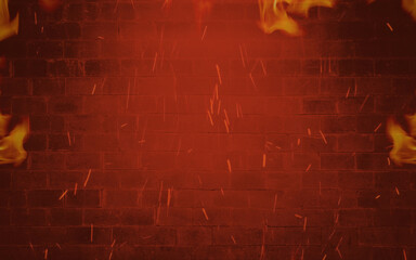 abstract red background