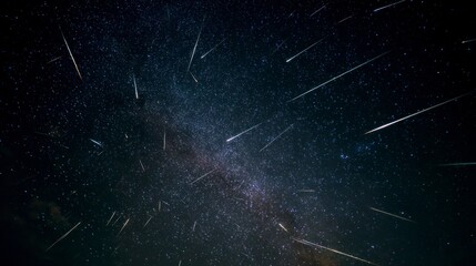 Dark abstract starry background