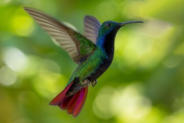 Fototapeta premium hummingbird in flight