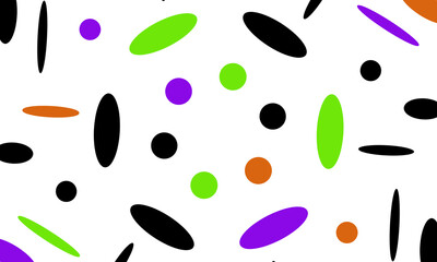 seamless pattern with colored drops