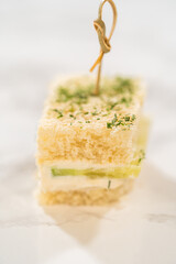 Mini Cucumber Sandwiches