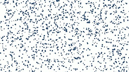 Blue bubbles floating on white background abstract video animation in minimal clean style - Powered by Adobe