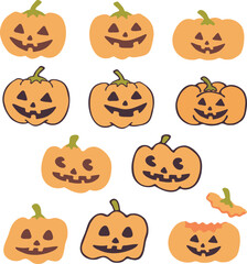 잭오랜턴모음_호박_호박등_할로윈_핼러윈