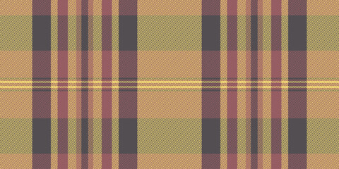 Elegant autumnal plaid pattern in warm earth tones.  Perfect for textile design, website backgrounds, or fallthemed projects. This seamless texture evokes feelings of comfort and rustic charm.