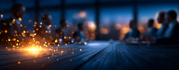 Digital marketing strategy meeting with focus on collaboration and innovation