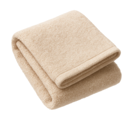 Eco-friendly bamboo fiber towel for soft, antibacterial drying in a modern bathroom.