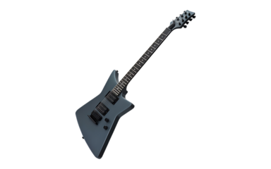 modern electric Guitar on transparent background