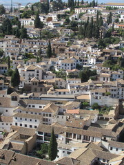 view of the city of granada
