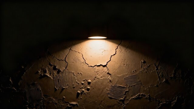 planet earth in the dark