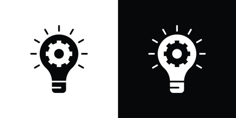 Innovation icon fill vectors set for ui.