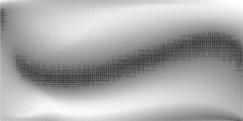 Monochrome gradient halftone dots background. Vector illustration. Abstract small grunge dots on white background