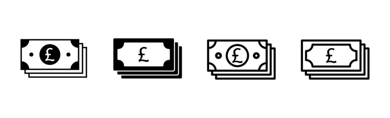 Money icon set. Money vector icon.