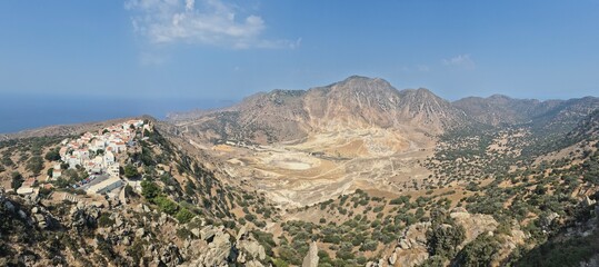 panorama of the mountains