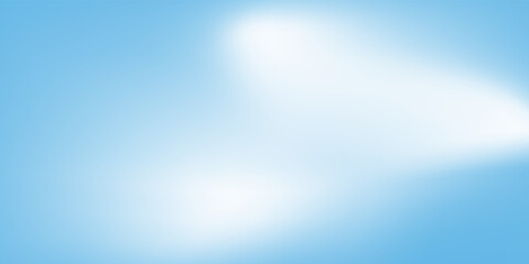 Blue noise gradient background. Navy grainy texture gradation cover. Christmas soft cold transition. Fresh banner template. Horizontal blur cover. Water surface pattern. Vector illustration.