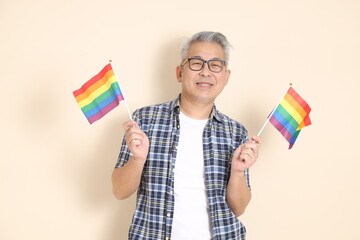 50s Senior Asian Man Portrait