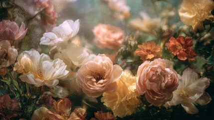Soft Blurred Y2K Florals, A Modern Vintage Revival