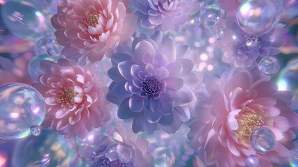 Soft Blurred Y2K Florals, A Modern Vintage Revival