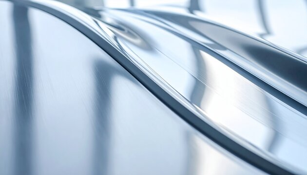 Futuristic blue light wave pattern design on a car detail backdrop with artistic texture and curve lines in motion - Powered by Adobe