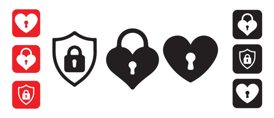 Shield padlock vector illustration eps 10