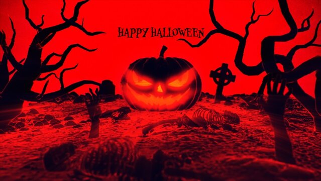 Halloween Glitch Intro 