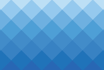 Abstract geometric pattern with overlapping blue diamond shapes creating a gradient effect.