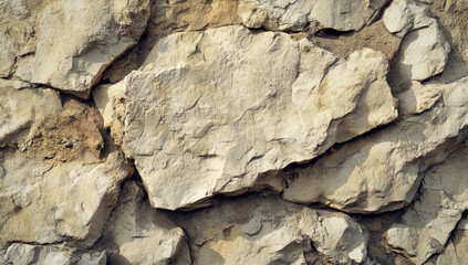 Fototapeta premium A beige background with a subtle texture of natural stone, providing an elegant and sophisticated backdrop for various applications.