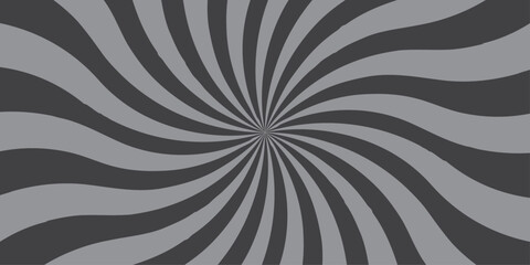 Sunburst Modern retro vintage sunrise sunbeam element spiral striped. Spiral starburst and striped pattern abstract geometric retro sunrays line wavy texture.	