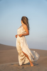 dunas, atardecer, sunset