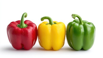 Mixed Color Bell Peppers Product Shot
