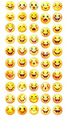 Collection of smiling faces