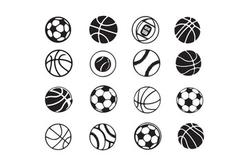 Sports icon set.