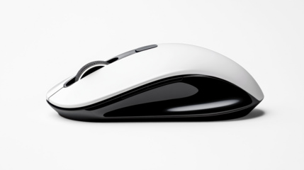 Wireless mouse on a transparent background