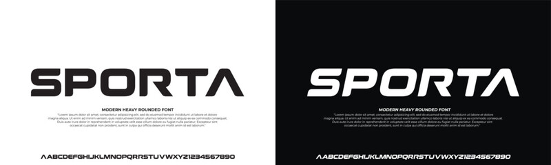 Modern Bold Font. Regular Italic Typography urban style alphabet fonts for fashion, sport, technology, digital, movie, logo design, vector illustration

