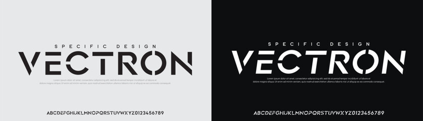 Modern Heavy Bold Font. Regular and Italic Typography urban style alphabet bold heavy fonts for fashion, sport, technology, digital, movie, logo design, vector illustration

