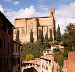 Italia, Toscana, Siena, Chiesa di San Domenico.