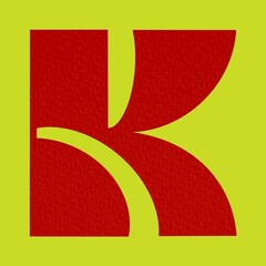 K logo designs and initial letters