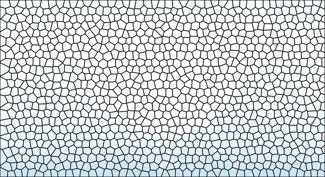 Abstract Voronoi Diagram Background pattern texture geometric cell cellular irregular polygon tile mosaic design illustration art