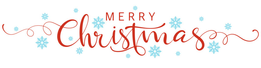 Merry christmas lettering calligraphy vector eps