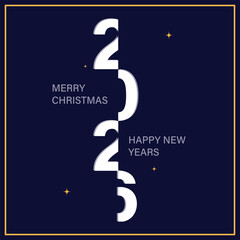 2026 merry Christmas and happy New year 