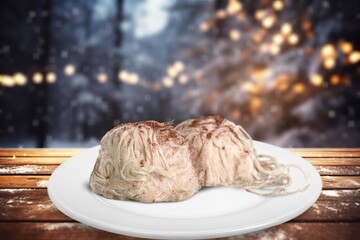 Tasty traditional arabic sweets or dessert