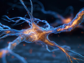 3D Rendering of Neural Activity and Data Transmission