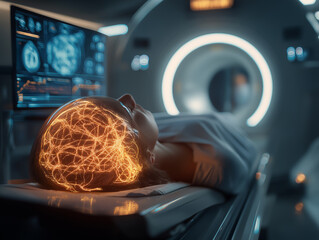 Neural Activity Visualization in Futuristic MRI Environment