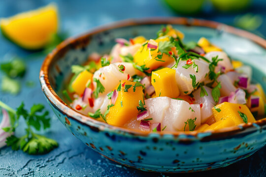 Ceviche de corvina
