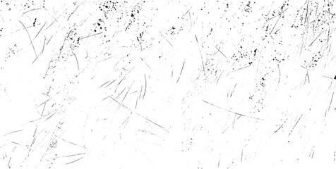 Scratched Grunge Urban Background Texture Vector. Dust Overlay Distress Grainy Grungy Effect. Distressed Backdrop Vector Illustration. Isolated Black on White Background. EPS 10.
